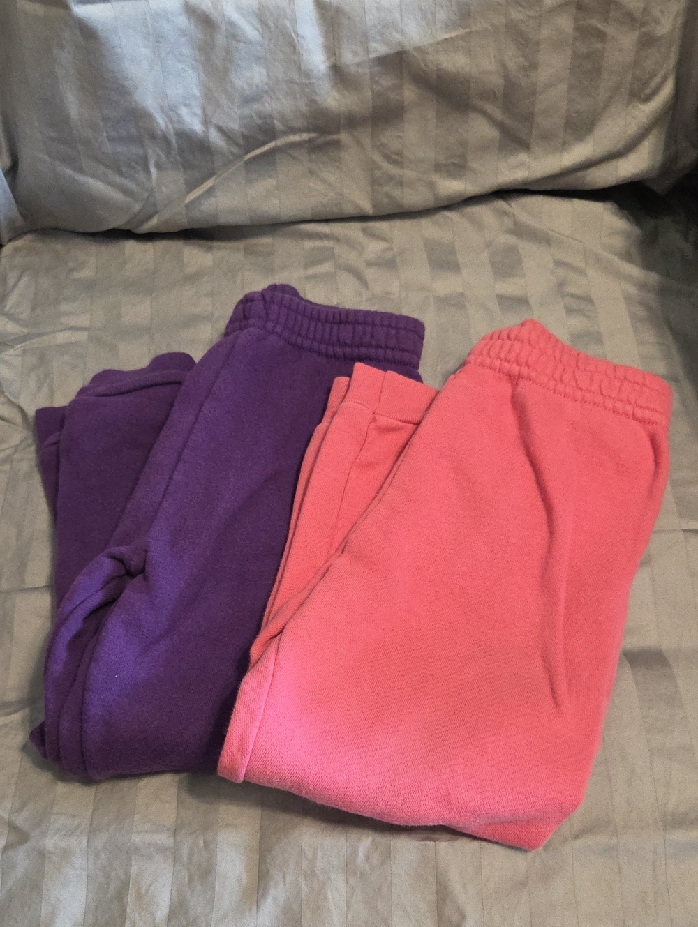 Garanimals Purple and Pink Fleece Jogger Pants